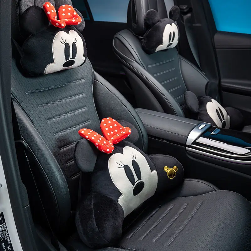 Roztomilý Mickey Minnie Creative Cartoon Style Módne všestranné pohodlné mäkké plyšové ochranu krku hlava v vankúšiku