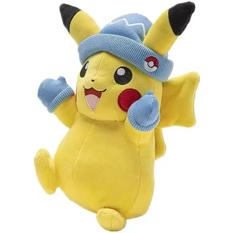 Roztomilý Pokmon Pikachu FNAF Soft Hračky Funny lacné dokončené zvieratá a preprava zadarmo zima na sebe rukavice plyšové pre deti darček