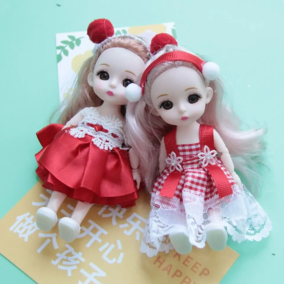 Roztomilý PVC Doll Doldant Hanging Ornament Bag Accessories Auta