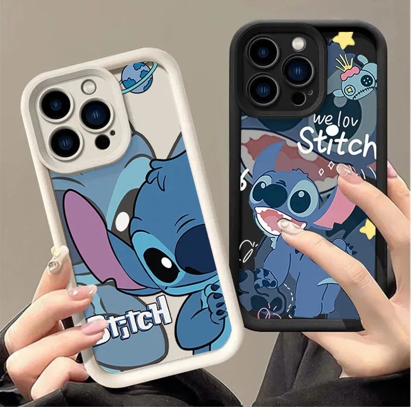 Roztomilý stehový puzdro pre iPhone 16 15 14 13 12 12 11 Pro Max Mini 16 15 Plus xr xs max
