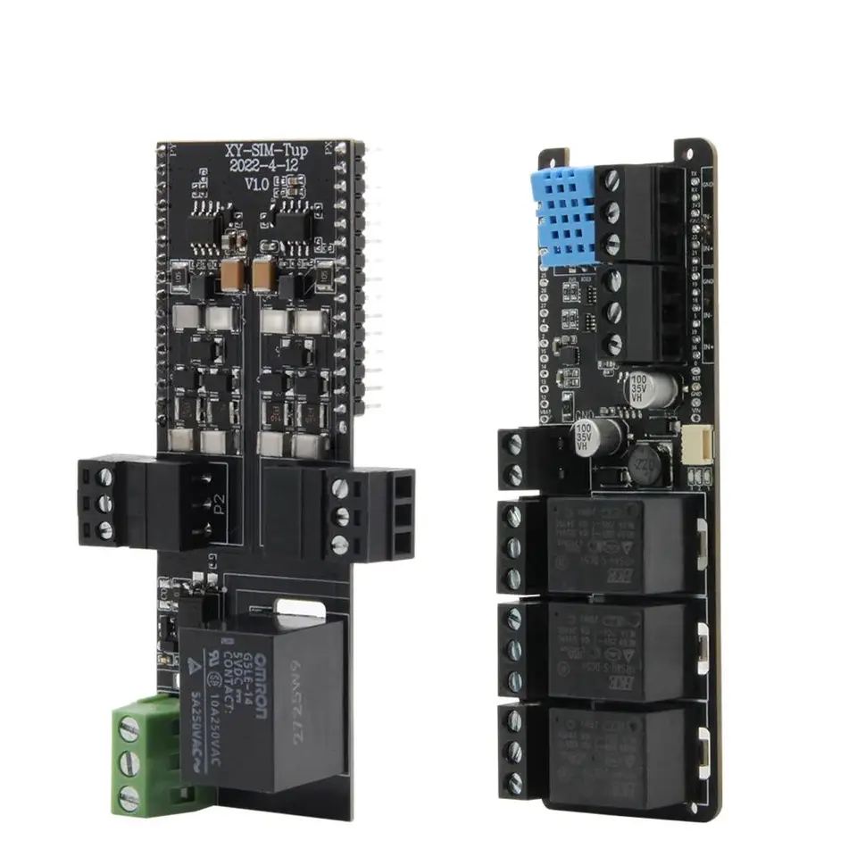 Rozširujúca doska T-Simhat s CAN RS485 1/3-cestné relé DHT11 INA219 QMI8658 kompatibilné so sériou T-SIM7000/A7670/A7608