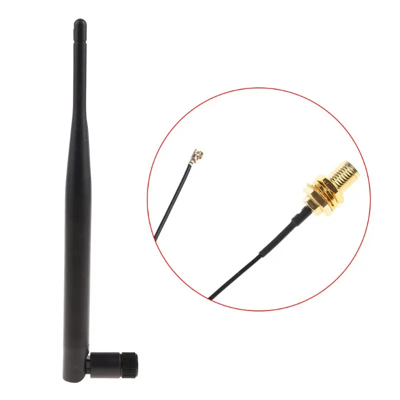 RP-SMA samec 868 MHz 5DBI bezdrôtová anténa antény+15cm RP SMA Žena do i