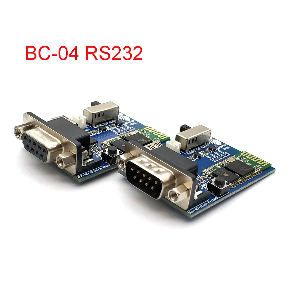 RS232 Bluetooth Serial Adapter Board Master Slave 2 Modes 5V Mini USB Bluetooth Serial Port Profil Komunikačný modul
