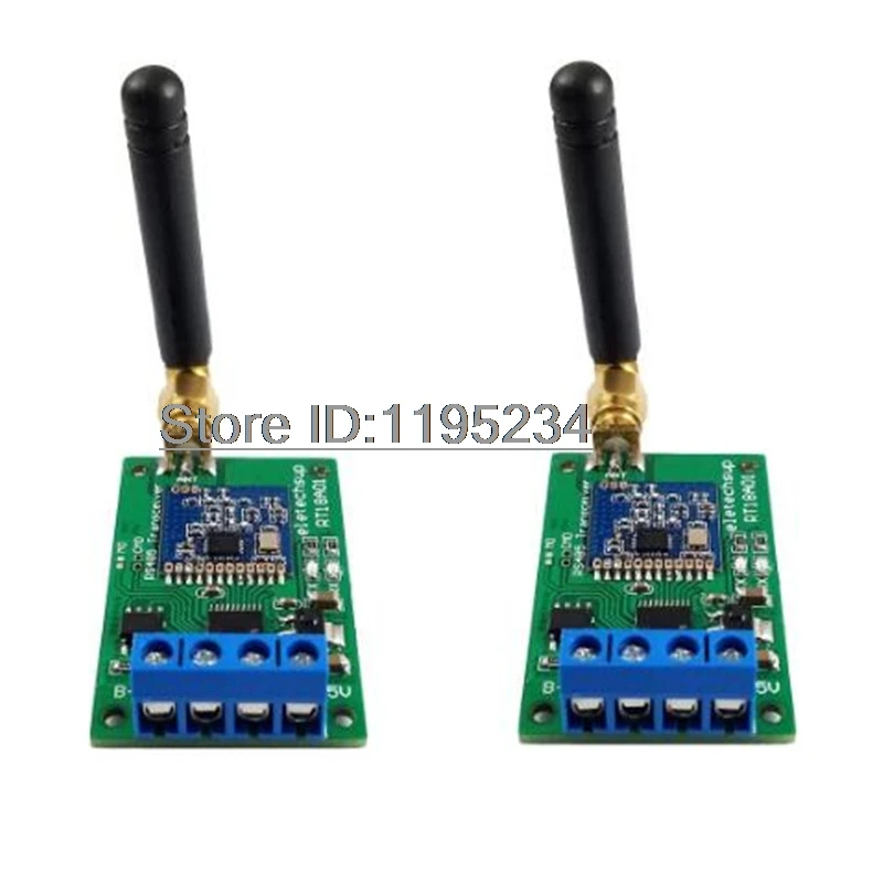 RT18A01 RS485 Transceiver Wireless Repeater 485 MASTER-SLAVE CONTROL 433M 868M FSK UHF MODUL