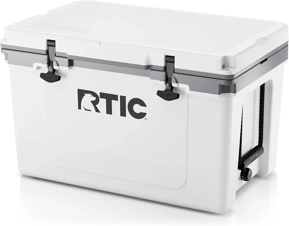 RTIC ULTRA-LIGHT 52 QUART Hard Cooler-izolovaná prenosná ľadová hrudník pre pláž, kemping, piknik a rybolov, o 30% ľahší