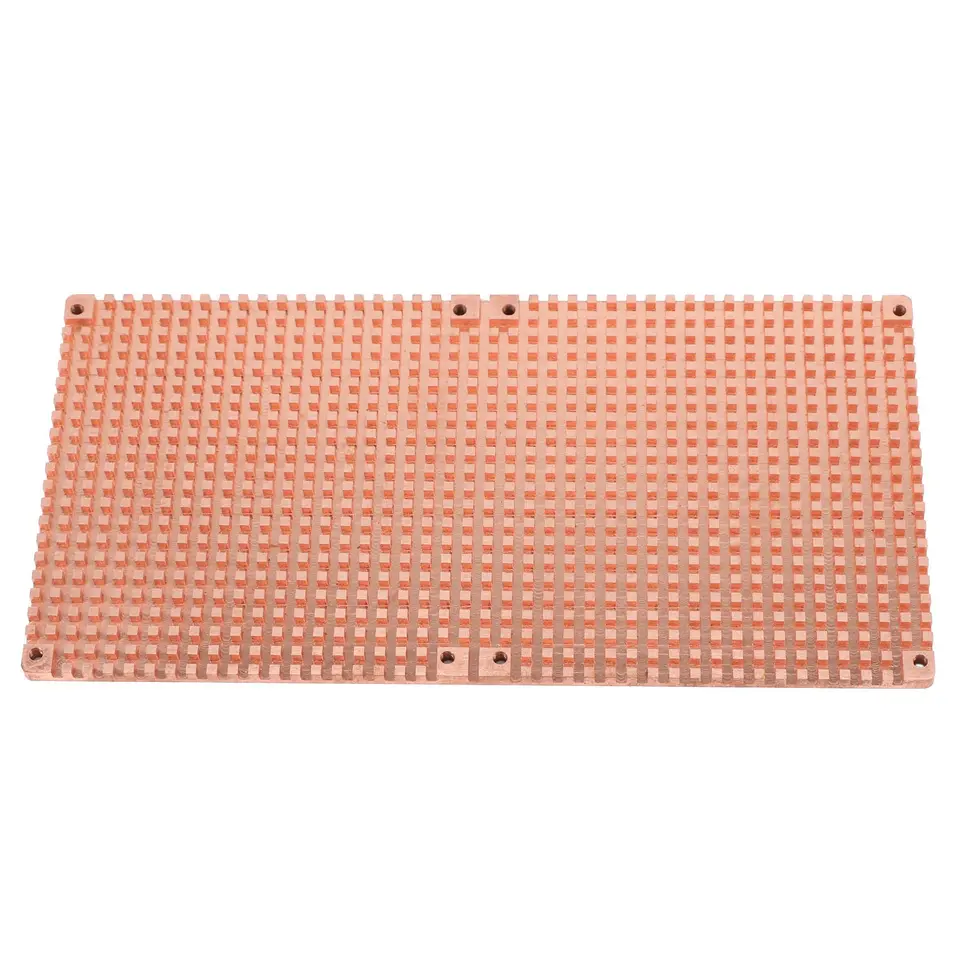 RTX 3060 3080 3090 Backplane Pure Copper Heat Wink Graphics Card Pamäť Pomocný chladič 90x180 mm (4 mm)