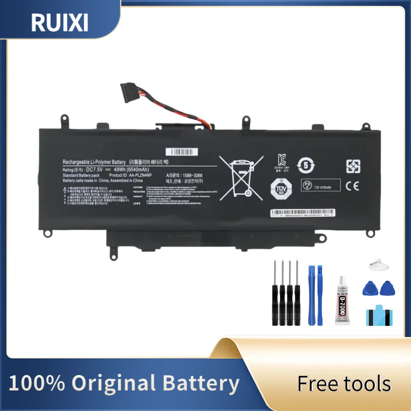 Ruixi AA-plzn4np laptop batéria pre Samsung ATIV PRO XE700T1C XQ700T1C-A52 XE700T1A batérie+náradie