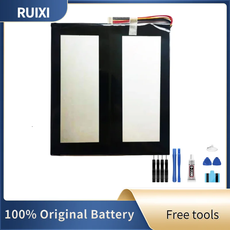 Ruixi originálna 8000 mAh batéria pre kocku iPlay 40 /iPlay 40H /iPlay 40Pro /iPlay 50 Tablet PC batérie s 5-drôtom + bezplatné nástroje
