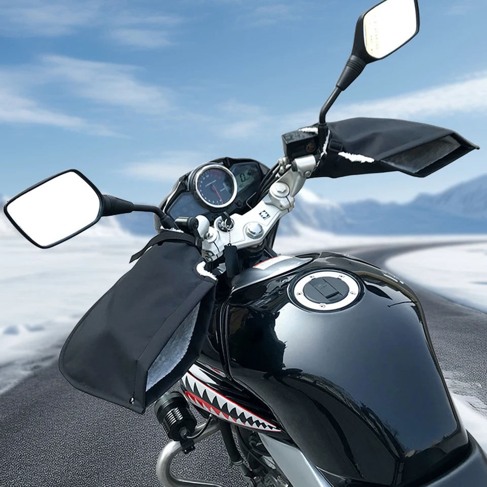 Rukavice na čelné sklo na bicykli zimné ohrievacie rukavice bicykel Ochranná ruka pre motorové vozidlá na motorke motorové motory Motobike