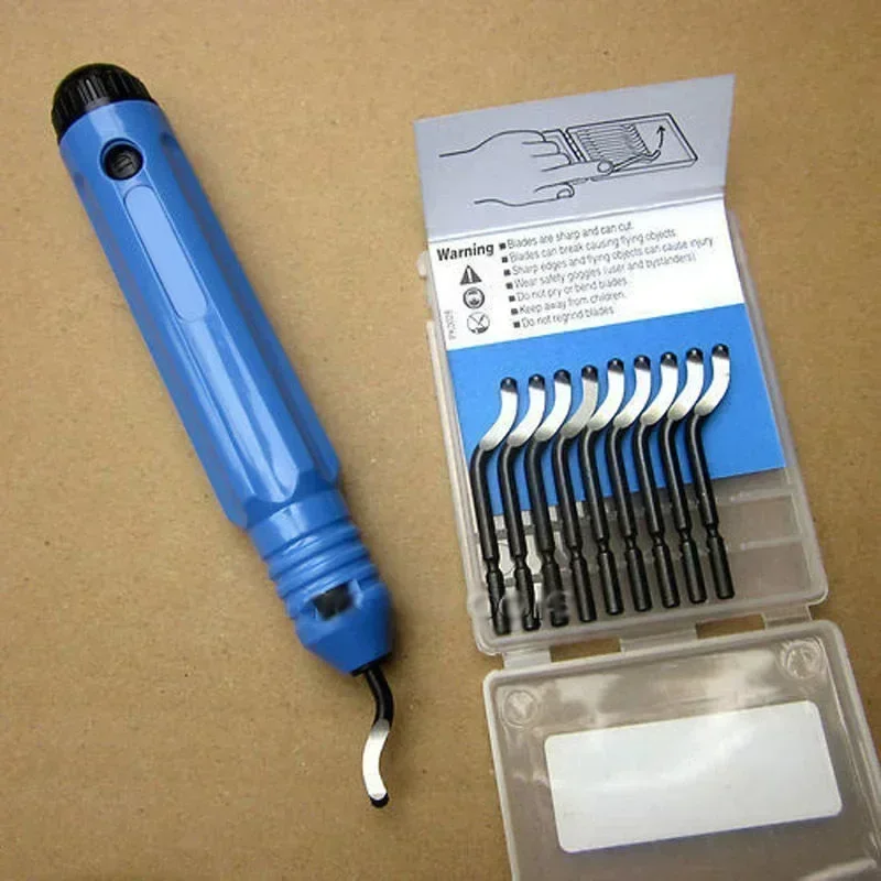 Rukoväť Burr Metal Oprava deburring náradia súprava NB1100 Bit Bit Rotary DeBurr BS1010 Blades Odstraňovanie ručného náradia pre drevený plast