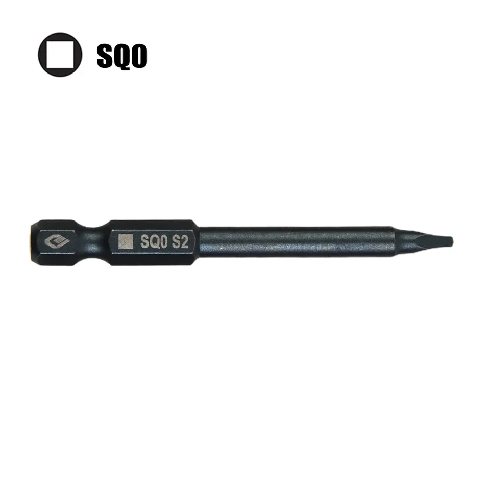 Rukoväť skrutkovača bit štvorcová hlava Magnetické Sq0 Sq1 Sq2 Sq2 Sq3 Screwdriver Bit Hexagonal Ruck Profesional