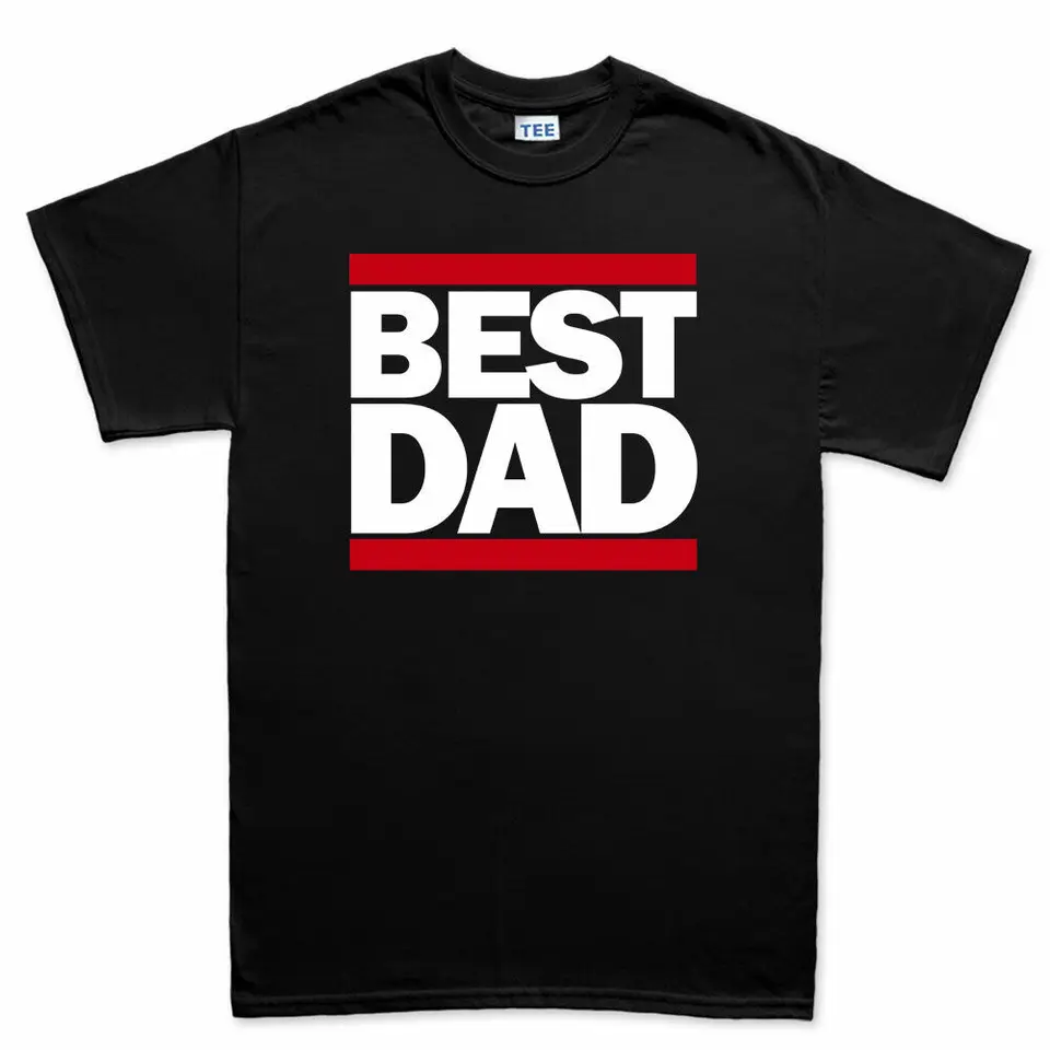 Run Best Dad DMC - Darček pre Deň otcov pre tričko Daddy T tričko - prítomné tričko Top tričko
