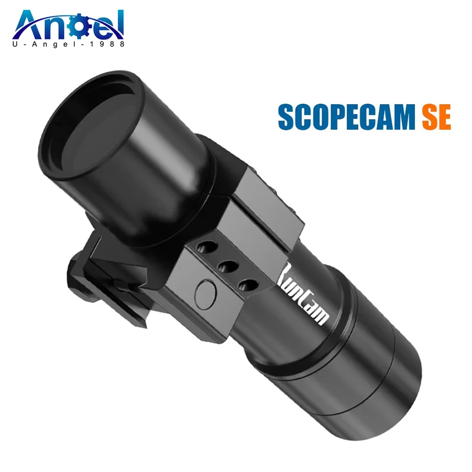 Runcam SCOPECAM SE 1080P Airsoft Camera 60fps HD Vonkajšia nahrávacia kamera Nepremokavá paintballová aplikácia 2000 mah SCOPECAM