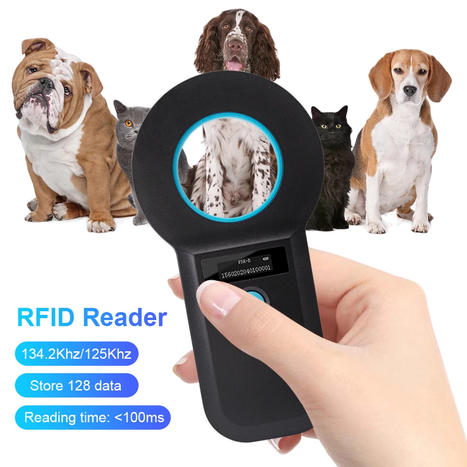 Ručné RFID Emid Emid Micro Chip Scanner Emid FDX-B (ISO11784/85)