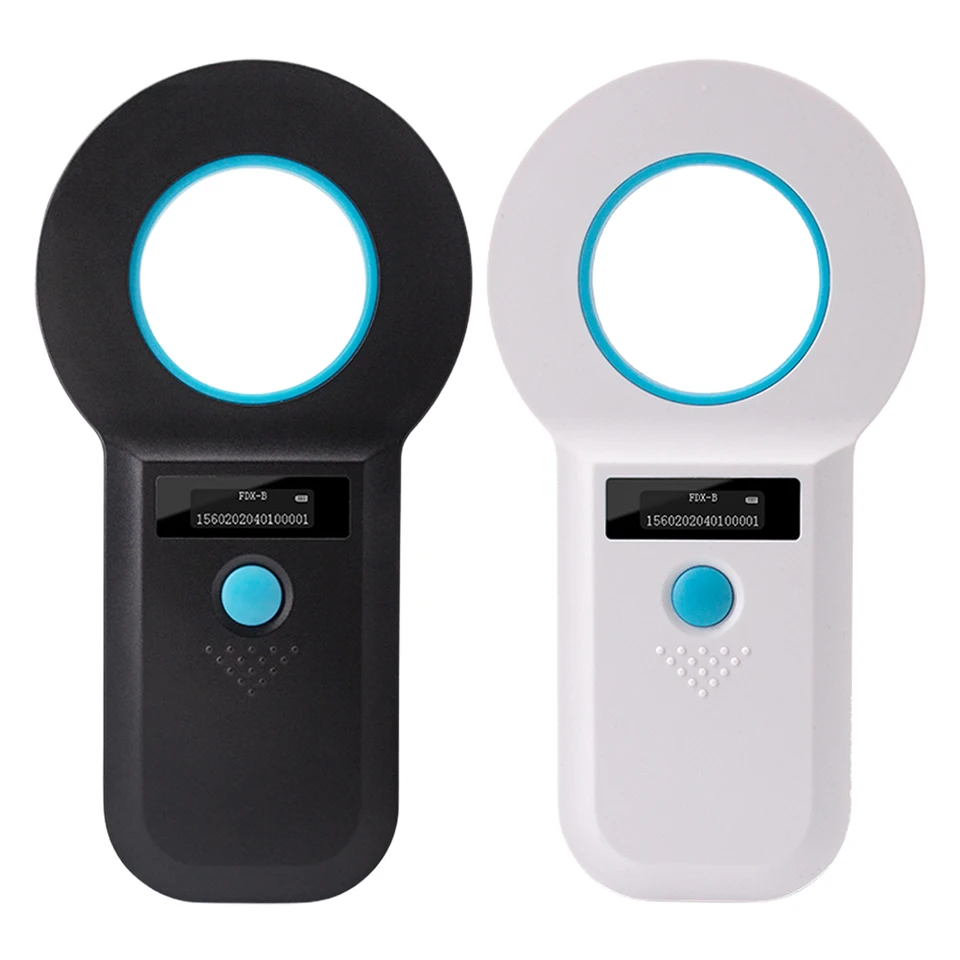 Ručné zviera RFID Emid Emid Reader Nabíjateľné Emid FDX-B (ISO11784/85) SKENER ZNAČKA ZAMESTNANCOV PETOVÝ SKENER pre zvieracie zvieracie psie zviera