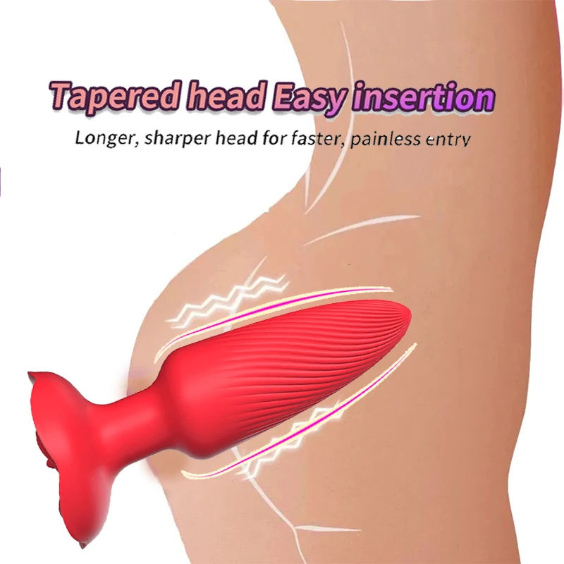 Ružový análny plug silikónový stimulátor análne pohlaví hračka sexuálne zdravie dospelých zábava pre dospelých análny tréner muž a ženský pár potešenie
