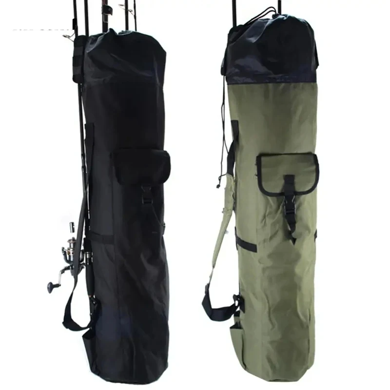 Rybárska tyč Oxford Cylinder Cylinder Fishing Nopijator Tackle Tack Storage Bag Profesionálny rybí výstroj prepravuje puzdro