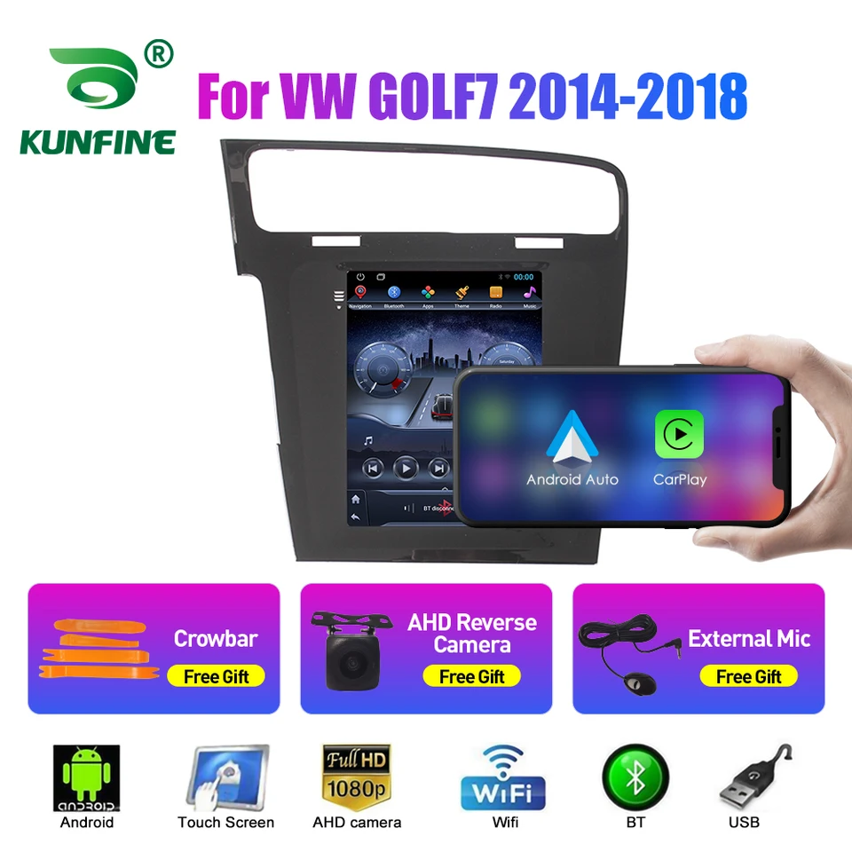 Rádio 9,7 palca Android Car pre VW Golf7 2014-2018 Tesla Multimedia Video Player GPS Auto 2din stereofontácia CarPlay