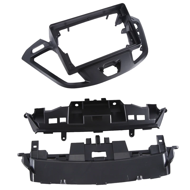 Rádio Black Car Radio Fascia Radio Fascia pre Ford Tourneo Transit Custom 2012-2018 9 palcov 2Din stereofónny panel