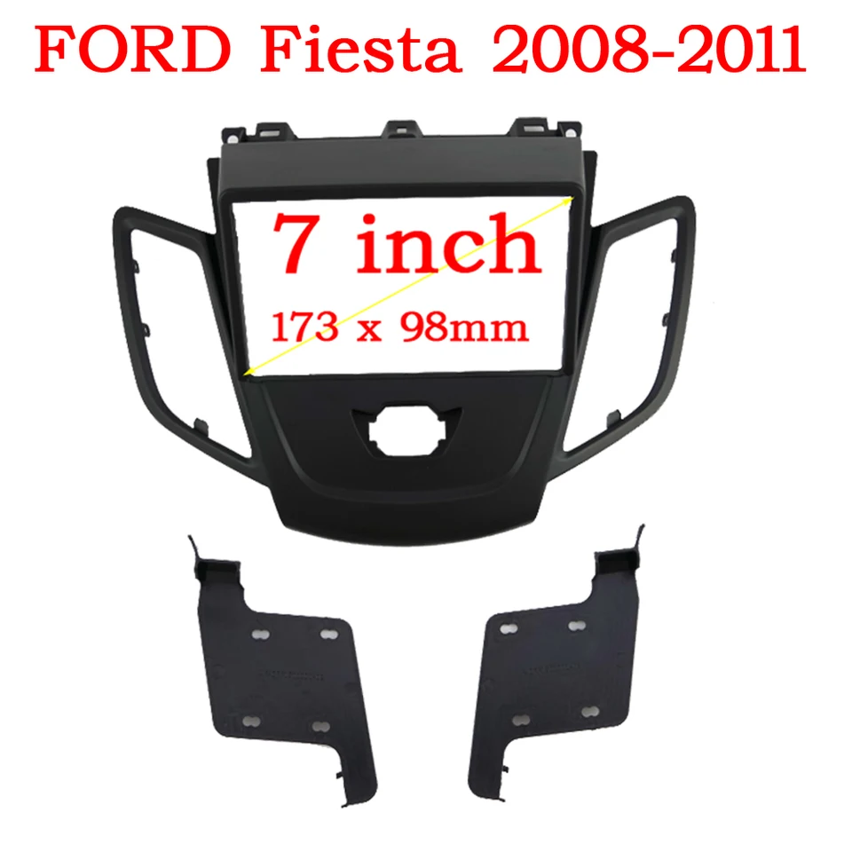 Rádio fascia Fast Fiesta 2008-2017 Panel Dash Dash Din Din Radio Fiesta 2008-2017 Dash Dash Dash Dash Dash Div