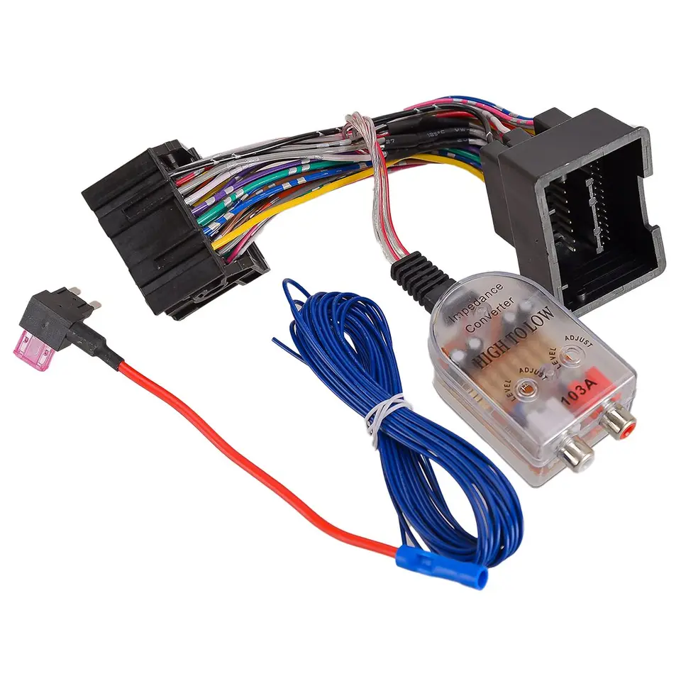 Rádio pridať zosilňovač subwooferového zosilňovača AMP adaptér Plužový zväzok 71-2106 pre Buick Chevrolet Camaro Cruze Equinox Express
