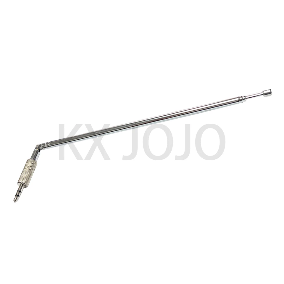Rádiová anténa 360 stupňov 3,5 mm FM Mobilný telefón Radio Anténa 650 mm Pull Rod Rod Card Audio Anténa FM 1PC