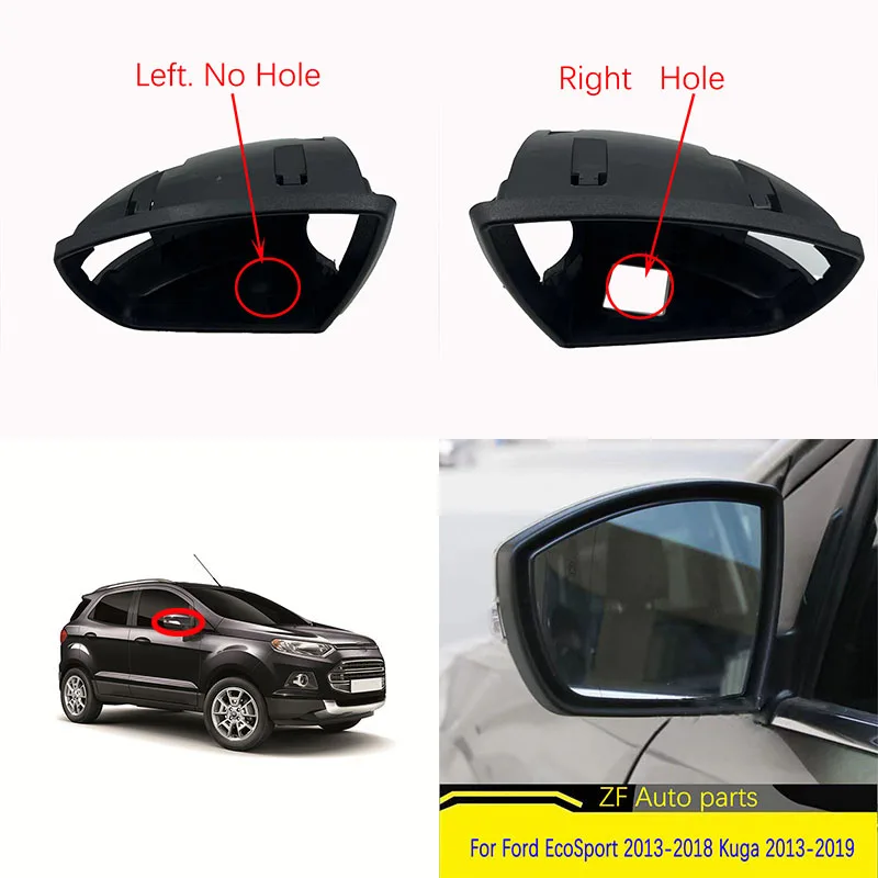 Rám na bočné zrkadlo automobilu pre Ford Ecosport 2013-2018 KUGA 2013-2019