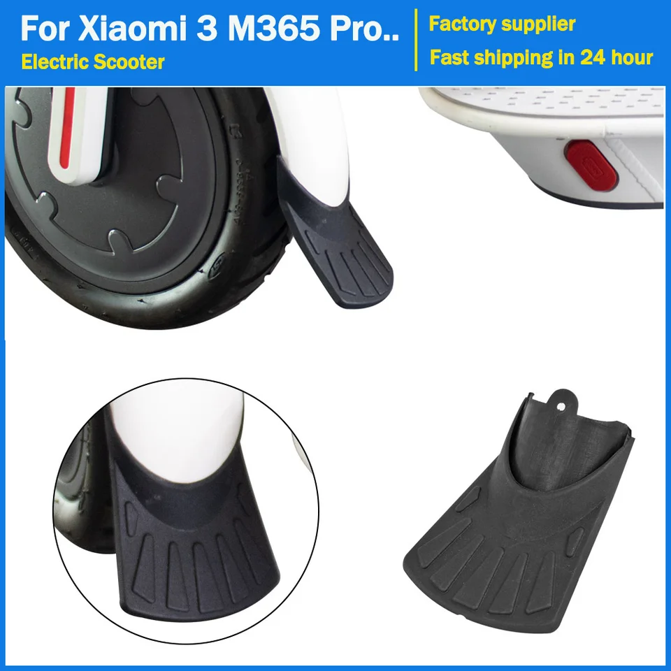 Rám s elektrickým skútrom predný splash mudguard pre Xiaomi Mijia M365 1S Pro Scooter Fender Wing Water Ochrana rýb chvost