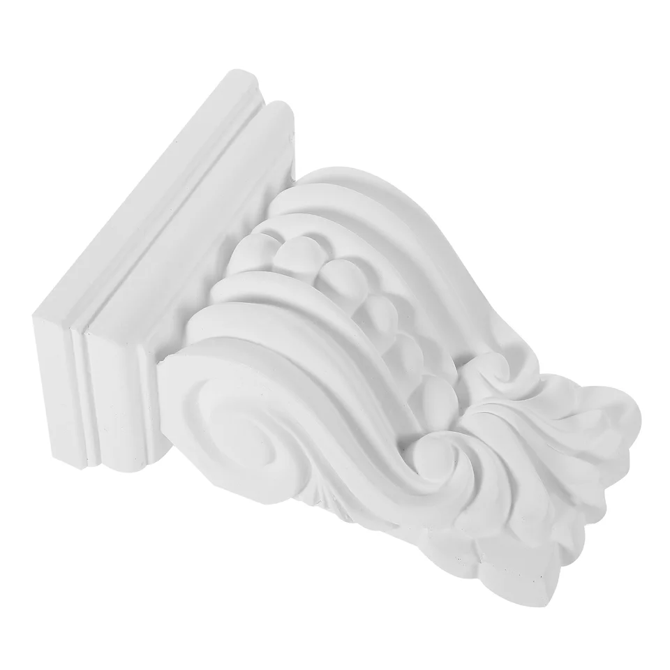Rímske hlavné mestá a dekorácie domu Corbels pre domáce dekoratívne dekoratívne rohy krbov na stenu.