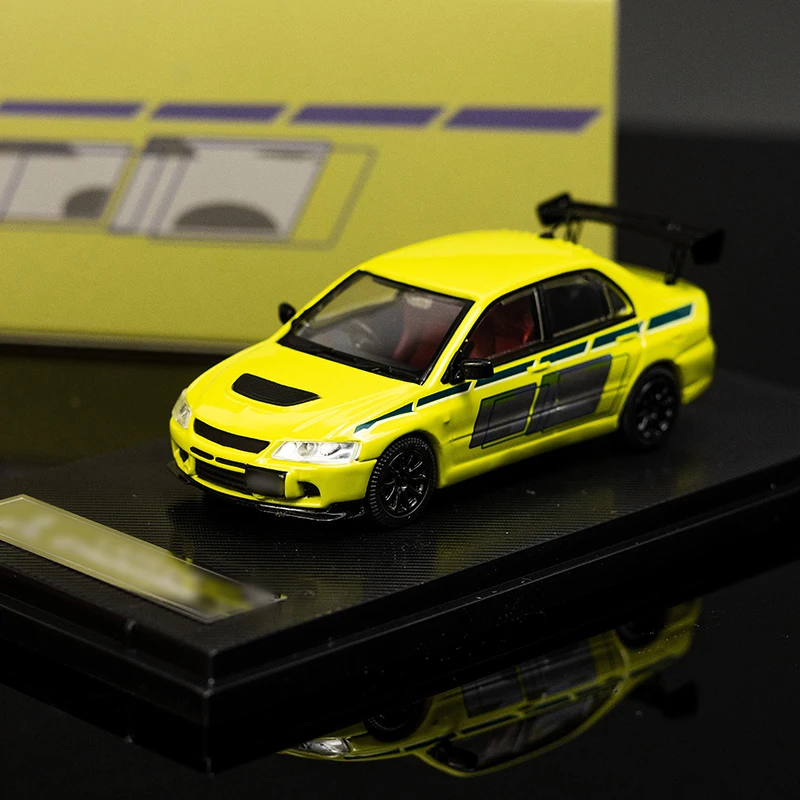 Rýchlosť GT 1/64 EVO IX 9. zliatinový model automobilu