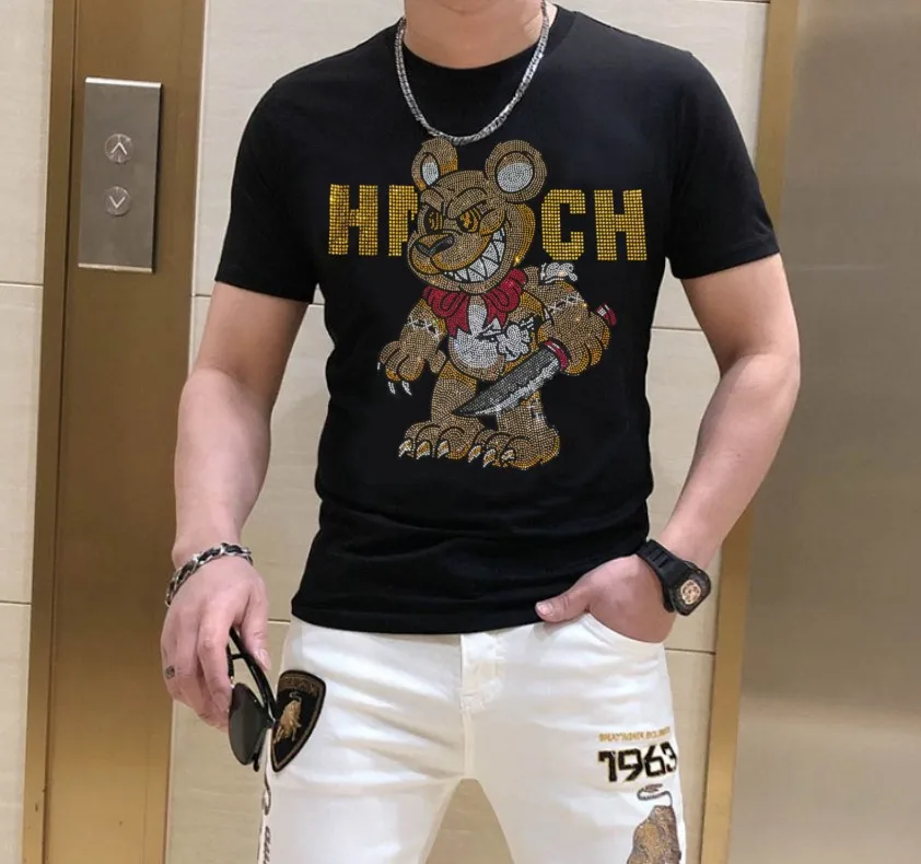 S-6XL Tričko Smienok Pánske letné anime módne módny okrúhly krk krátke rukávy dizajnér športy