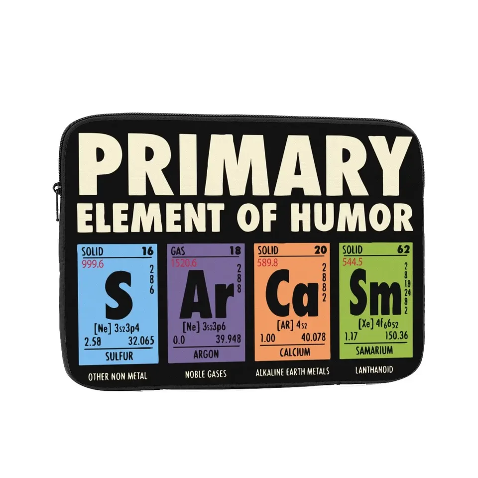 S AR CA S SM Science 10 12 13 15 17 17 palca laptop s taškou prenosné prenosné prenosy vrecká na puzdro periodický stôl humoru nárazový vrecko na puzdro