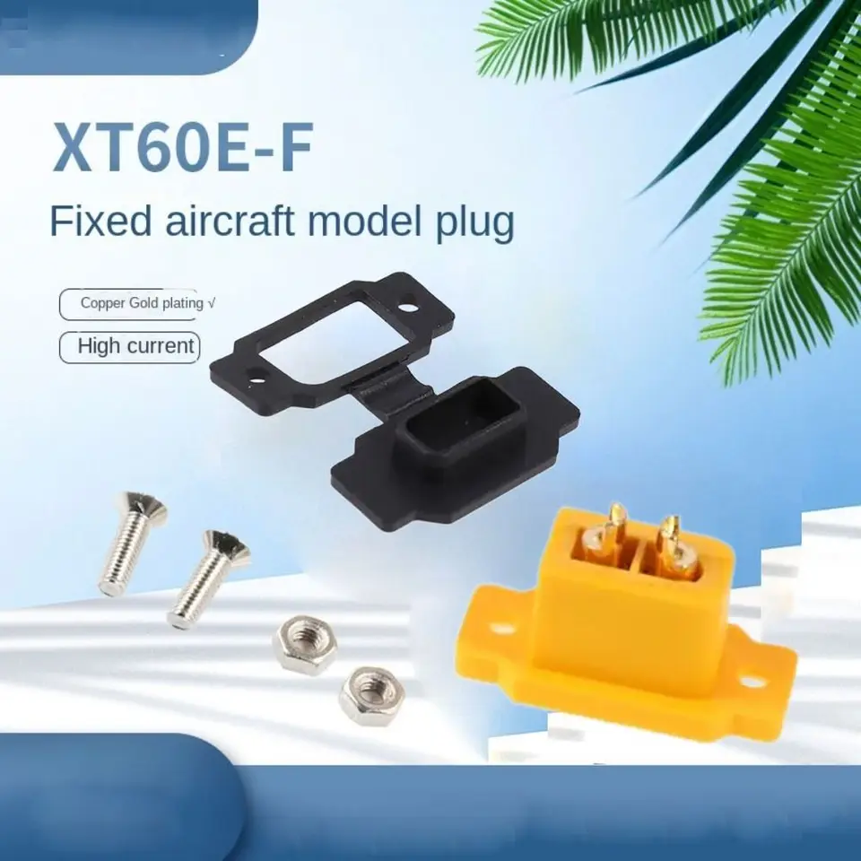 s krytom odolným prachom XT60E-F ženská zástrčka elektrický DIY model RC Model Power Battery Pripojovacia adaptér