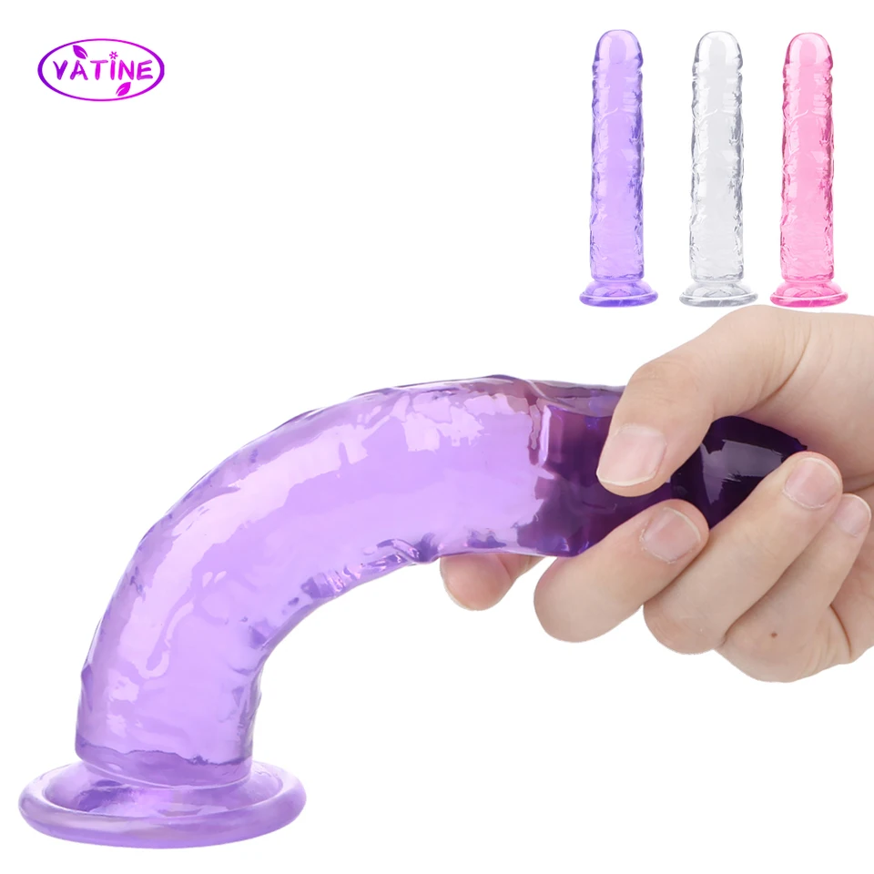 S/M/L Candy Big Dildos pre ženy vaginálne análne plug Men plužné zástrčky umelý penis ženské masturbátorské sexuálne hračky erotické výrobky