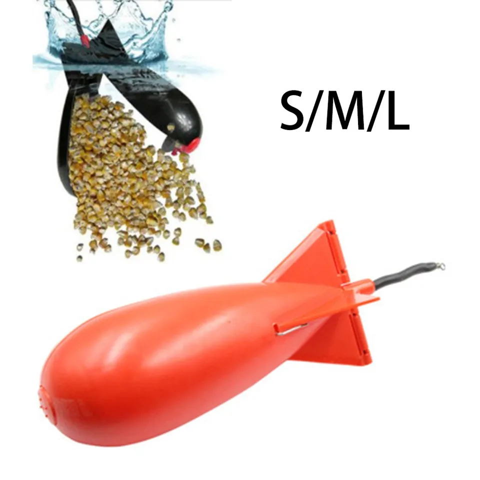S/M/L Carp Rybárska raketová podávačka Spod Bomb Float Lácka držiaka návnady spombina peliet Rakety Feeders Poly Gear Príslušenstvo