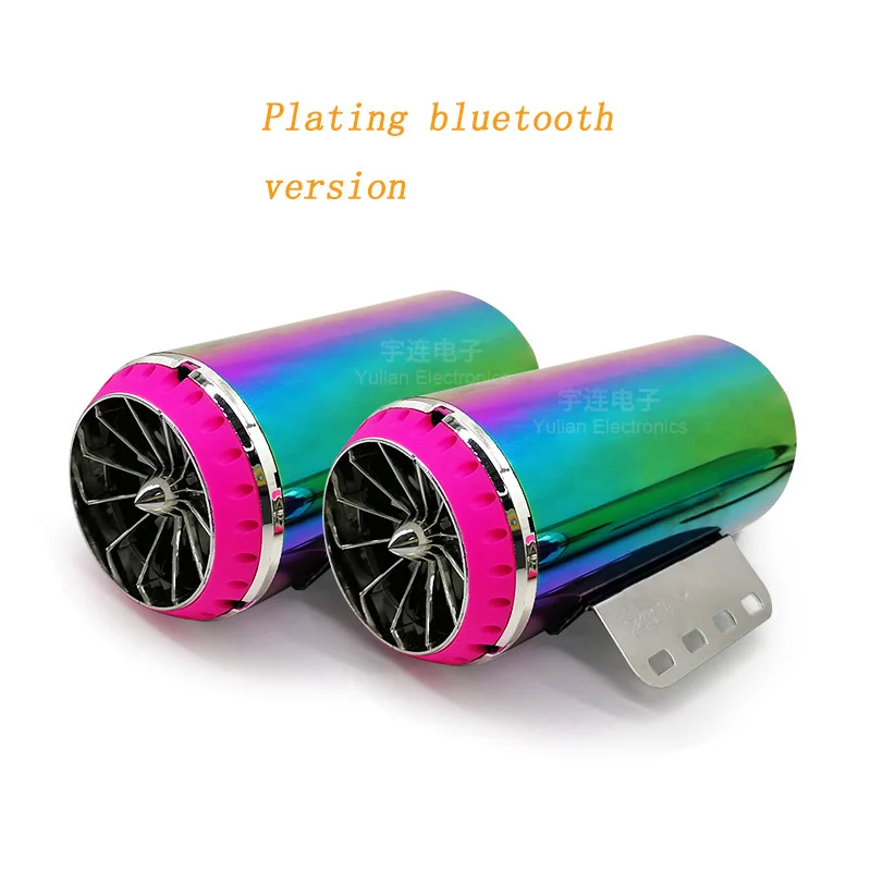 S výfukovými potrubím simulátora Motocykel Elektrický automobil Audio Bluetooth subwoofer naliehaný reproduktor