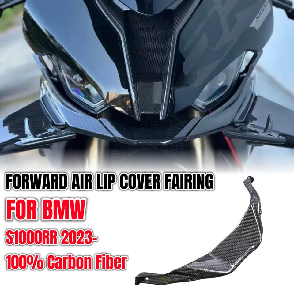 S1000RR 2023 100% Plné príslušenstvo pre motocykle z uhlíkových vlákien Forward Air Cover Cover Wining pre BMW S1000 RR M1000RR 2023+