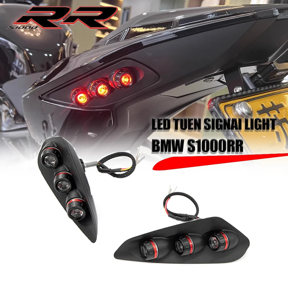 S1000RR Motocykel Integrované zadné svetlo LED TAIL pre BMW S1000RR 2019 2020 2021 2022 2024 S 1000 RR LED Turn Signal Svetla