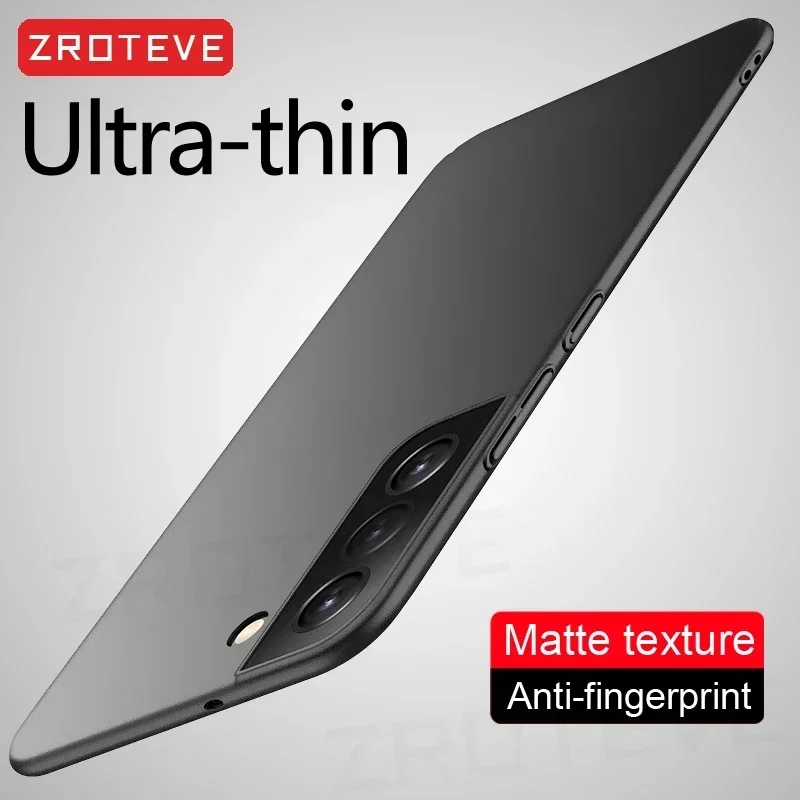 S22 Case Zroteve Slim Hard PC Matte Cover pre Samsung Galaxy S24 S23 S22 Ultra S20 S21 Fe S10E S10 E S9 S8 Plus Plus telefóny