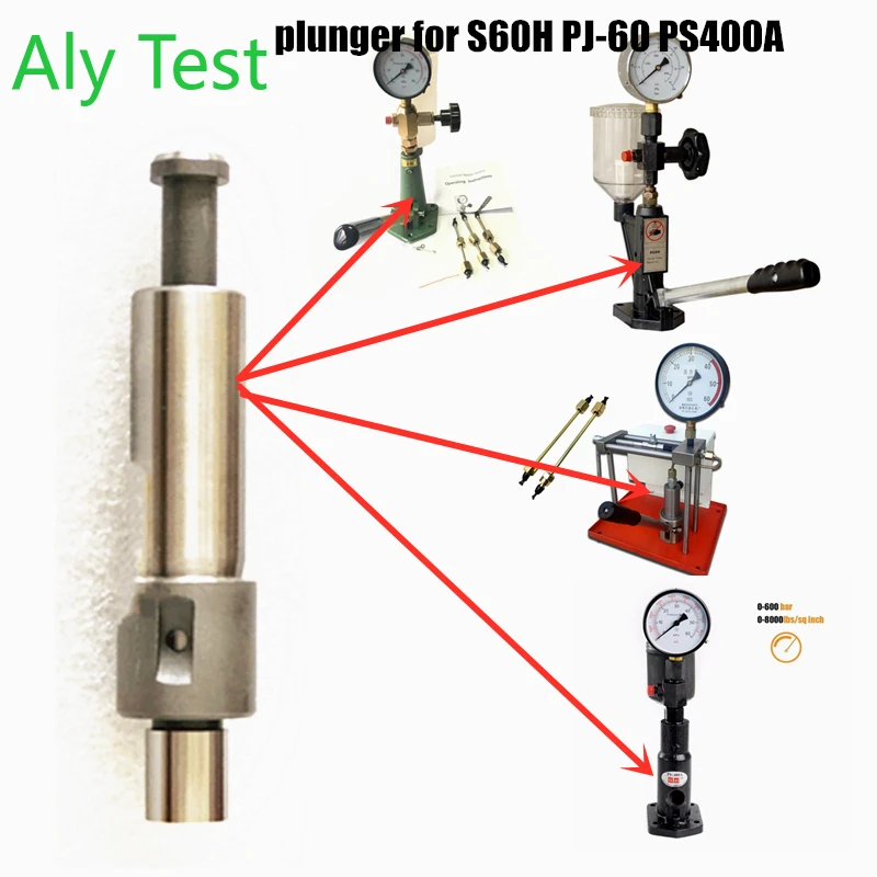 S60H PS600A PJ-60 Common Rail Diesel Injector Tester Tester 10 mm piest