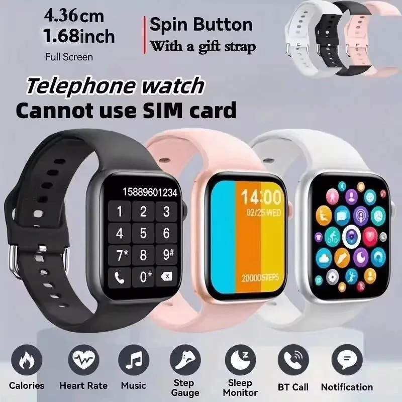 S8 Smart Watch Smart Watch X7 Men Dial Call Call Smart Watch Tracker Health Sport Tracker Android iOS Man Women Watch X8