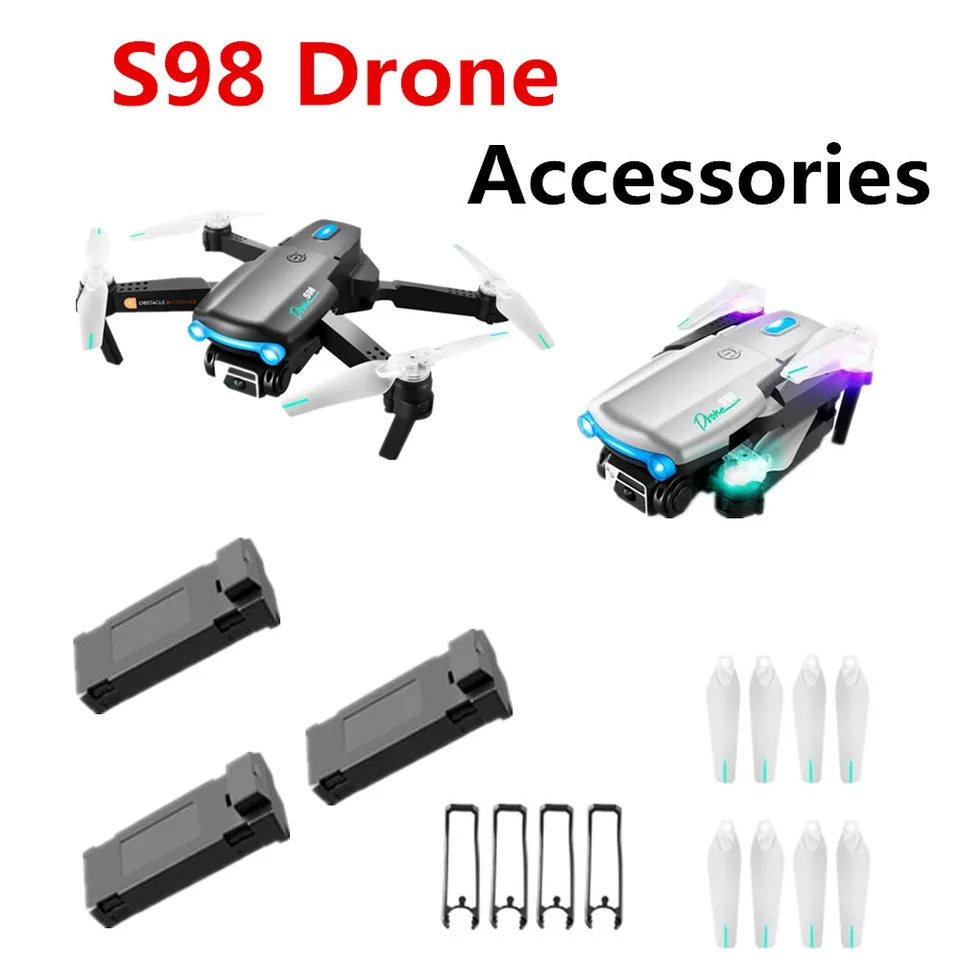 S98 DRONE Originálne príslušenstvo batéria / vrtuľový javorový list / pre batériu S98 DRONUM