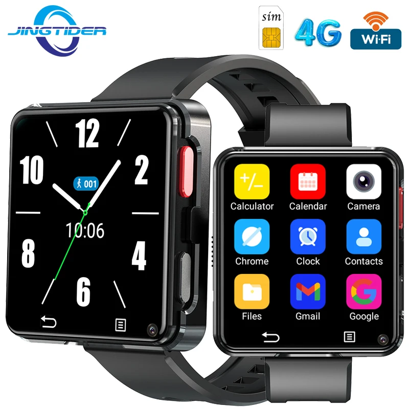 S998 Android 11 4G Smart Watch Men 2,64 