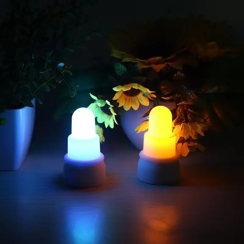 Sada 12 bezdrôtových nabíjajúcich nabíjateľnú sviečkovú lampu LED W/diaľkový ovládač Svadba vianočných barov Domáce večierky Domáca stolová dekorácia
