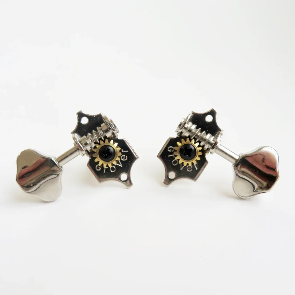 Sada 3R+3L Vintage Guitar Machine Head Head Hlava 1:14