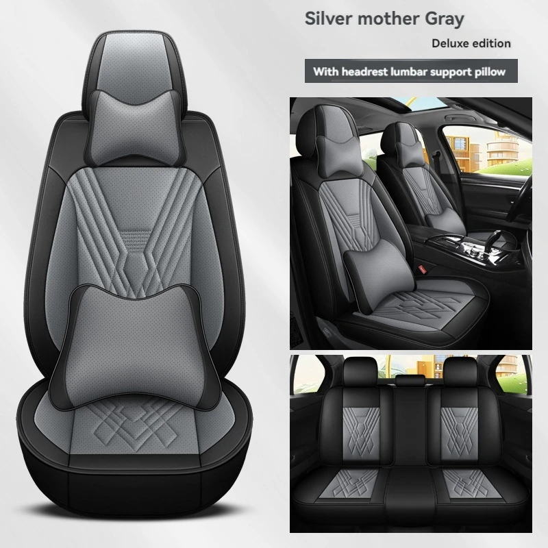 Sada 5-miestnych univerzálnych pokrývok kožených sedadiel pre Audi All Model Q3 Q5 Q7 A4 A5 A6 A6 A1 A3 A8 A7 S3 S5 Styling