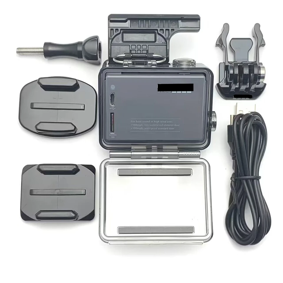 Sada pre integrovanú kameru GoPro Hero+ s vodotesnou skrutkou na nabíjanie obalov na nabíjanie shellu môže pripojiť WiFi