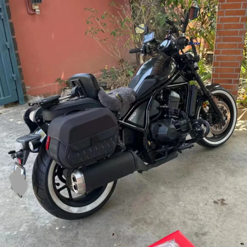 Saddle taška pre Honda CMX1100 Rebel Rýchle vydanie pravej strany batožiny 19.5L prepravné tašky CM1100 Saddlebag so zámkovým reflexom