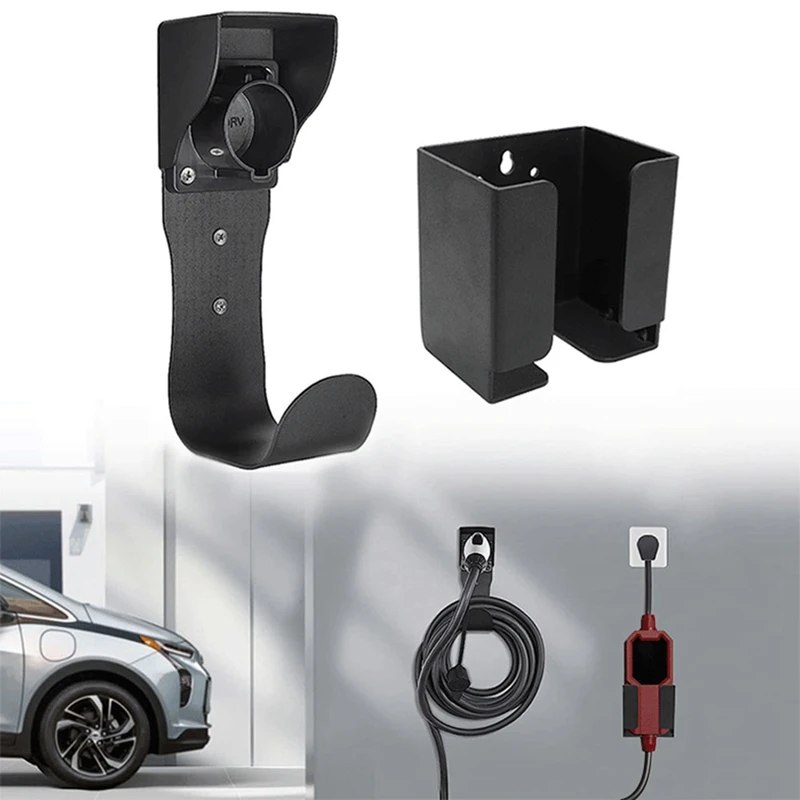 SAE J1772 EV nabíjačku nabíjačku Wall Mount J1772 Držiteľ pre všetky modely nabíjačky J1772 EV nabíjačky nabíjačky