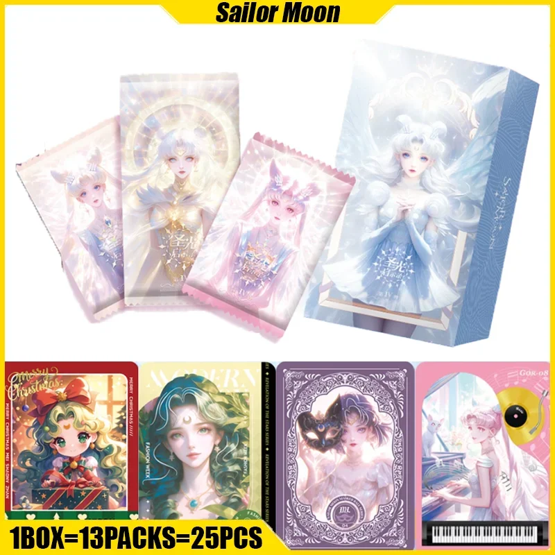 Sailor Moon Cards Zjavenie série hviezd Anime Collection Cards Misterstve Box Doskové hry Hračky Hračky narodeniny pre deti